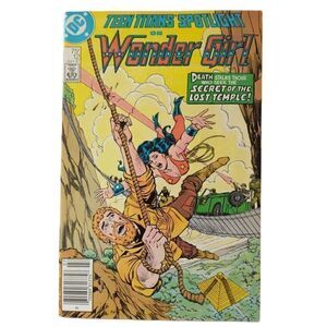 DC Comics 1987 Teen Titans Spotlight Wonder Girl July Secret of the Lost Temple.